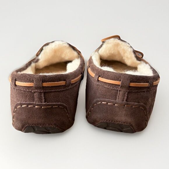 UGG Men\'s Olsen Slippers Brown House Shoe Size 13 Moccasins 1003390